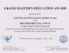 2014 Grand Master's Education Award