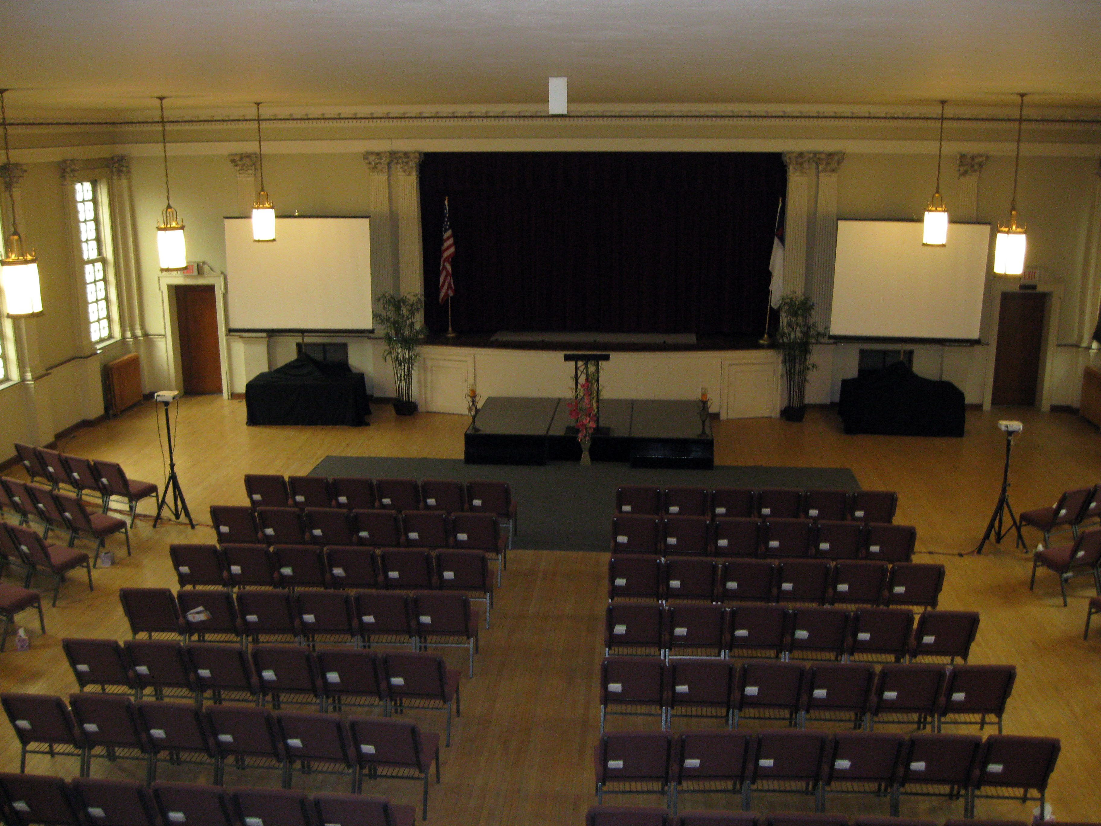 Ballroom Auditorium Configuration 2011